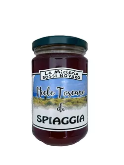 Italský med z plážových květů, 400 g (Miele Toscano di Spiaggia)