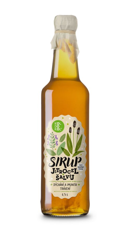 Koldokol sirup jitrocel a šalvěj 500 ml