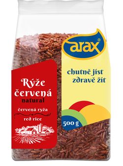 ARAX Rýže červená natural 500 g