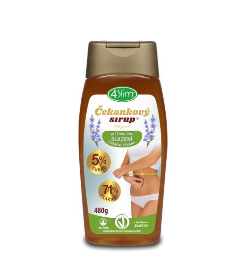 4Slim - Čekankový sirup ORIGINÁL, 480 g