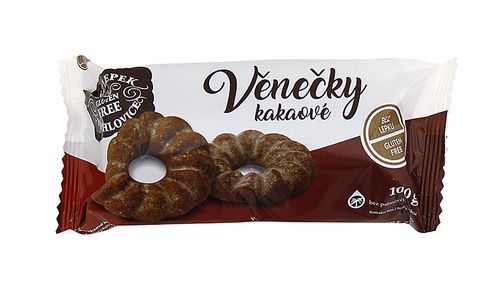 Perník s.r.o. Věnečky kakaové 100g BEZLEPKU