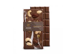 JANEK 34% Čokoláda mléčná "Jankova pečeť" 95g