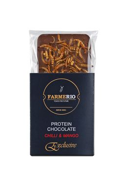 FARMERIO s.r.o. FARMERIO Protein chocolate - Chilli & Mango 50 g