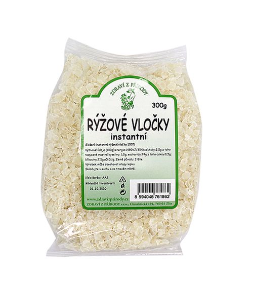 Zdraví z přírody Vločky rýžové inst. 300g