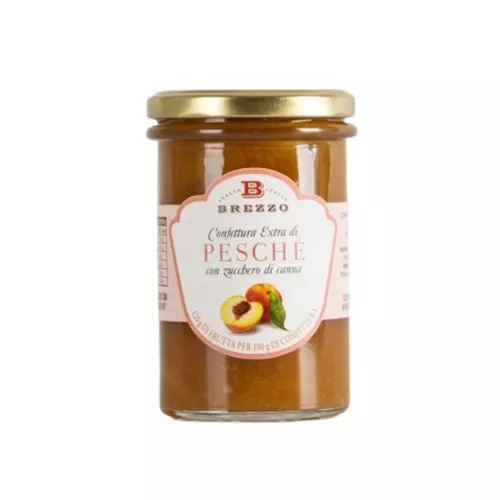 Broskvový džem extra, 350 g (120g ovoce na 100g džemu)