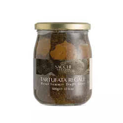 Královská lanýžová omáčka 10 % s plátky lanýžů, 500 g