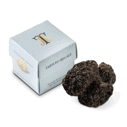 Čokoládový lanýž s hořkou čokoládou, 20 g (Tartufo Regale Black)