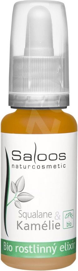 Saloos Bio rostlinný elixír Squalane & Kamélie 20 ml