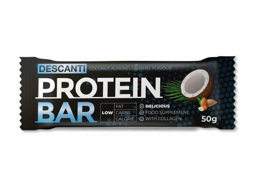 Descanti protein bar ( kokos mandle karamel ) 50 g - 