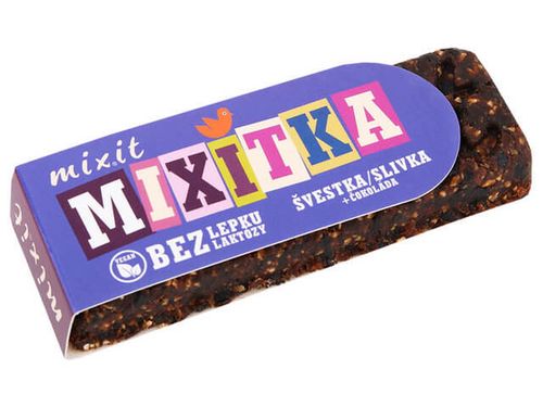 Mixit Mixitky bez lepku 50 g - švestka + čokoláda