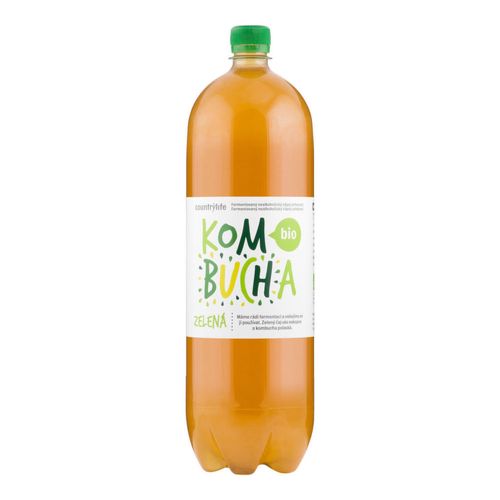 CountryLife - Kombucha zelená BIO, 2l CZ-BIO-001 certifikát