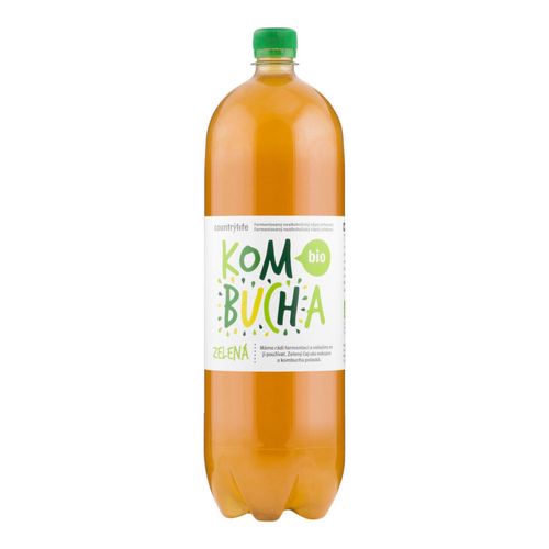 CountryLife - Kombucha zelená BIO, 2l CZ-BIO-001 certifikát