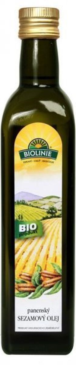 Biolinie Sezamový olej panenský 500 ml