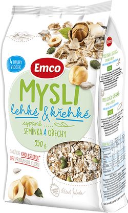 Emco Mysli Sypané lehké a křehké - semínka a ořechy 550 g