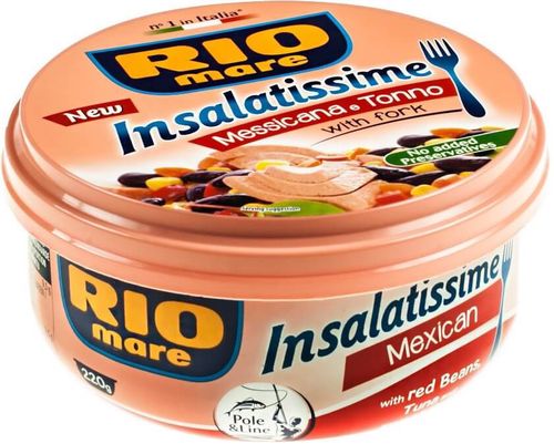 Rio mare Insalatissime Tuňák Mexico s fazolemi 220 g