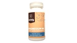GRIZLY Magnesium B6 bisglycinát 60 tablet