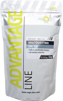 MyoTec Maltodextrin se střední délkou řetězců (DE18) - 1kg