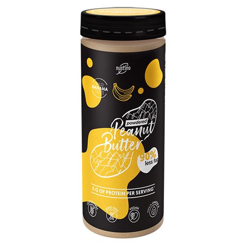 Nustino - Arašídové máslo v prášku - Banán 200g