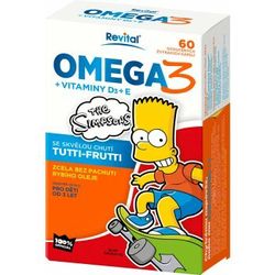 The Simpsons Omega 3 + vitamín D, E 30 tablet