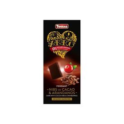 Torras Hořká čokoláda s brusinkami Srdíčko 125 g