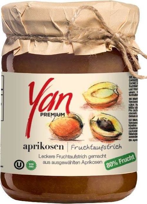 YAN Premium Meruňková marmeláda 300 g