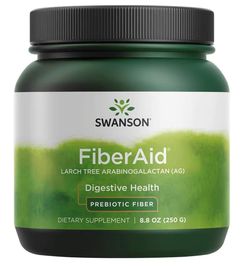 Swanson FiberAid Larch Tree Arabinogalactan AG (Prebiotická vláknina), 250 g