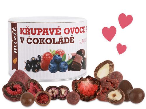 Mixit Křupavé ovoce a ořechy v čokoládě 180 g