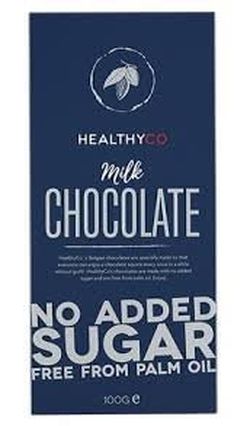 Healthyco Čokoláda mléčná bez cukru 100 g