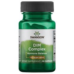 Swanson DIM komplex (diindolylmetan), 100 mg 30 kapslí