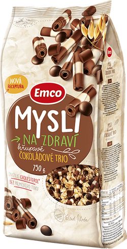 Emco Mysli křupavé - Čokoládové trio 750 g