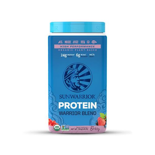 Sunwarrior Protein Blend BIO - Lesní plody - 750g