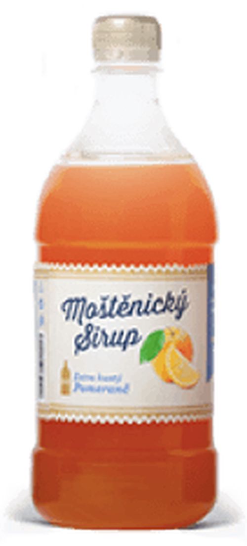 Moštěnický sirup Pomerančový sirup 700 ml
