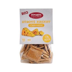 Biopekárna Zemanka s.r.o. Zemanka Bio krekry se sýrem a slunečnicí 100 g