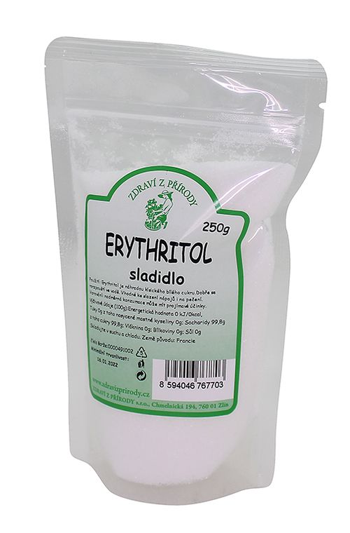 Zdraví z přírody Erythritol 250g