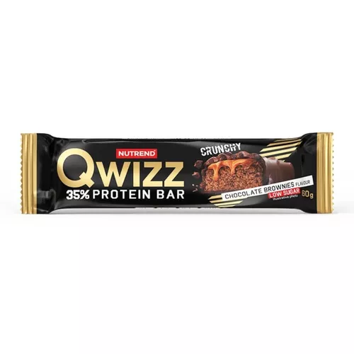 Nutrend Qwizz Protein Bar 60 g - čokoládové brownies