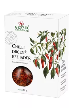Chilli drcené bez jader 50 g