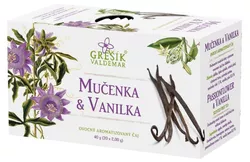 Mučenka a vanilka ovocný čaj 20 sáčků 40 g