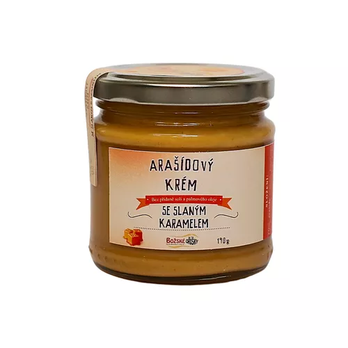 Arašídový krém se slaným karamelem 190 g