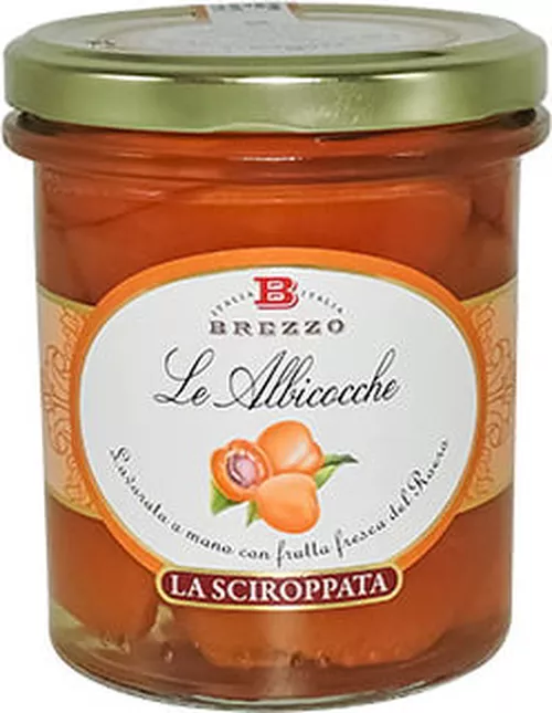 Italské meruňky v sirupu, 380 g