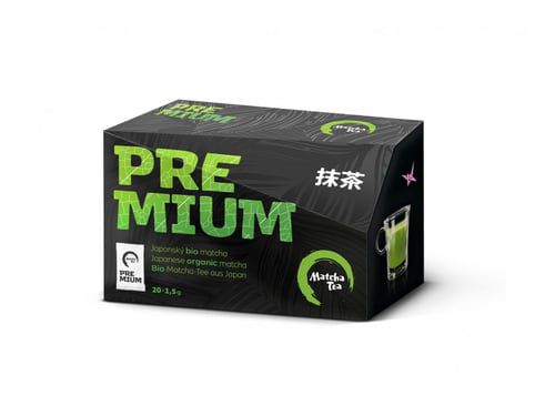 Matcha Tea Premium BIO zelený čaj 20 x 1,5 g