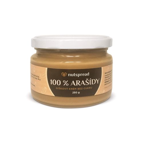 Nutspread 100% arašídové máslo 250 g