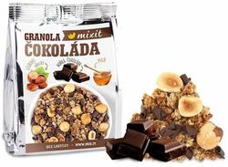 Mixit Granola z pece čokoláda a lískové ořechy do kapsy 70 g