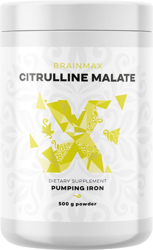 BrainMax Citrulline Malate, Citrulin Malát, 500 g