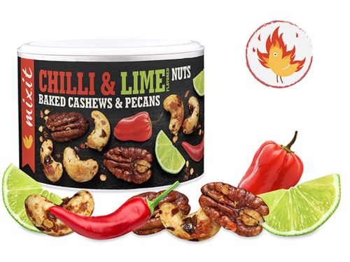 Mixit Oříšky z pece – Habanero chilli a limetka 150 g