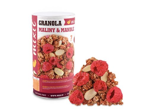 Mixit Granola z pece - Maliny a mandle 440g