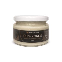 Nutspread Kokosový krém bez cukru 250 g