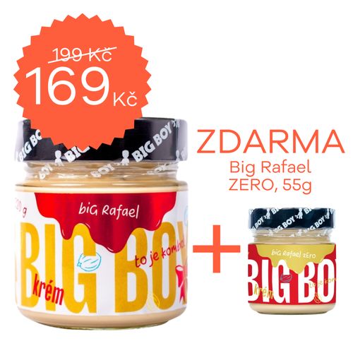 BIG BOY Big Rafael 220 g + ZDARMA Mini Big Rafael zero 55g