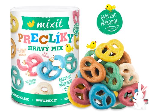 MIXIT Mixit preclíky - Hravý mix 240 g