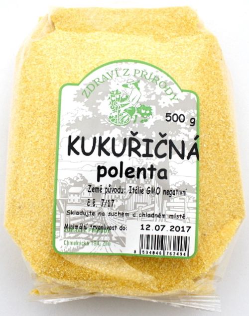 Zdraví z přírody Polenta 500g