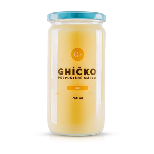 České ghíčko s.r.o České Ghíčko BIO Ghí 760 ml